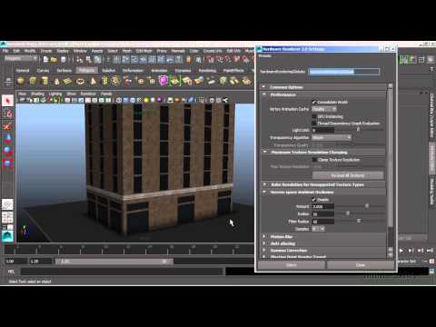 Autodesk Maya 2014 Tutorial | Rendering