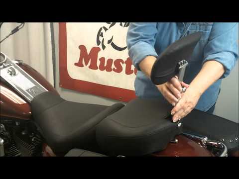 Mustang Seats - Removable Passenger Backrest