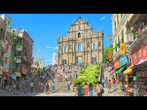 Macau🇲🇴 A Journey Through the City with the Asia's Highest GDP (4K UHD)