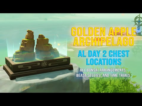 Golden Apple Archipelago | All Day 2 Chest Locations | Summertime Odyssey (Genshin Impact 2.8)