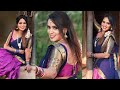 Subha Geetha Latest Hot Saree Images Collections 2024 Actresses Hot Vertical Close Up Video