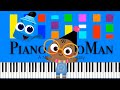 Mona Sketch Theme Song BabyTV Slow EASY Medium 4K Piano Tutorial