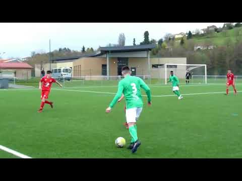 08/04/2018 [U17N] ASSE 1 - Montceau 1 (But Benkhedim + actions stéphanoises)