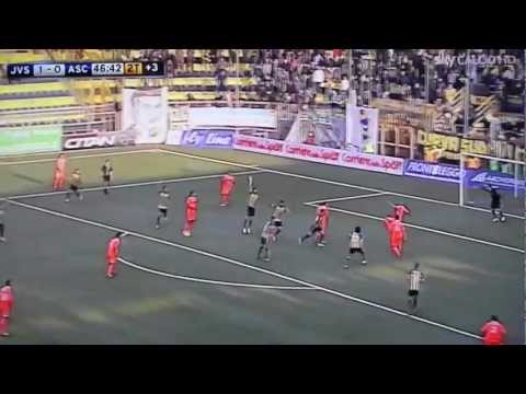Gol di Zaza in rovesciata - Juve Stabia 1 - Ascoli 1 [SKY HD]