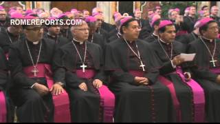 Pope to new bishops: Do not fall into the temptation of wanting to change your people