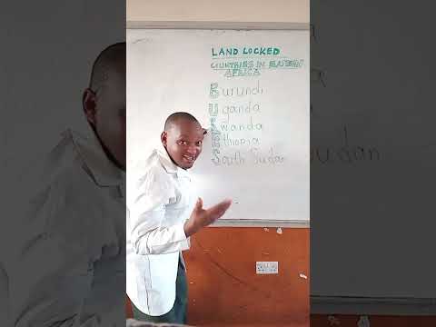 LAND LOCKED COUNTRIES IN EASTERN AFRICA #knec