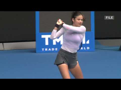 FILE: US Open winner Emma Raducanu drops out of top 100 after Madrid Open withdrawal