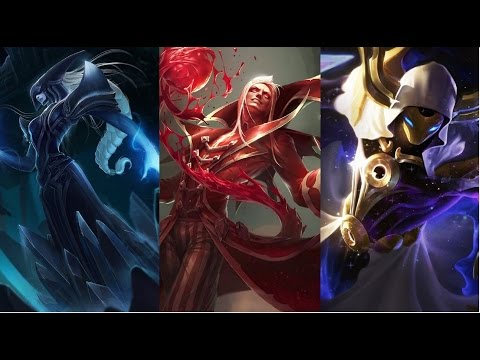 League of Legends Kassadin vs Gnar Top S6 patch 6.6 Platinum RU