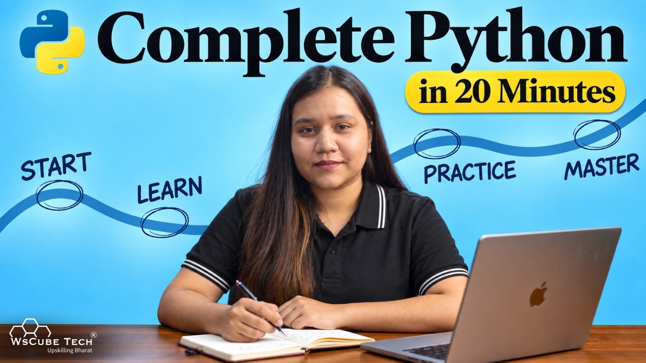Learn 97% of PYTHON in Under 20 Minutes (Beginner to Pro)