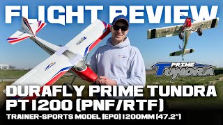 Durafly Prime Tundra PT1200 (RTF) 6ch STOL Trainer-Sports Model w/Transmitter, Receiver, and 3-Axis Gyro (EPO) 1200mm (47.2