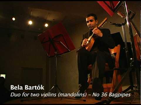 Béla Bartók  (Duet n' 36 ) -   Jacob Reuven & Alon Sariel -   Sources -Music for two mandolins