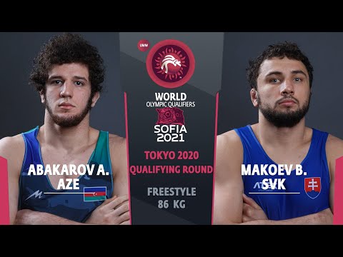 1/2 FS - 86 kg: A. ABAKAROV (AZE) v. B. MAKOEV (SVK)
