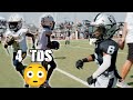 This Kid Is A Baby TYREEK HILL INSANE SPEED 9U Harbor Area Raiders Vs IB Braves
