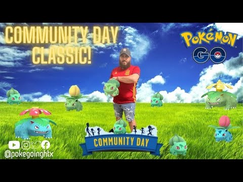 *Community Day Classic* Pokemon GO 2022! Shiny Bulbasaur, Frenzy Plant, 3x Catch XP, and more!