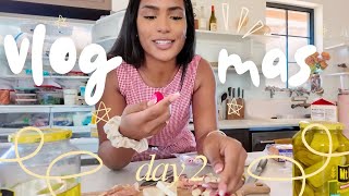 VLOGMAS ♡ day 2 (picnic basket date, morning walks, cozy routine, travel with me !! +)