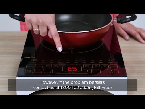 Indian Market: Troubleshooting of Error Codes - E5 & E6 for Philips Induction