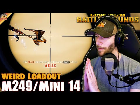 M249/Mini 14 is a Very Weird Loadout for chocoTaco ft. Quest | PUBG Duos Gameplay