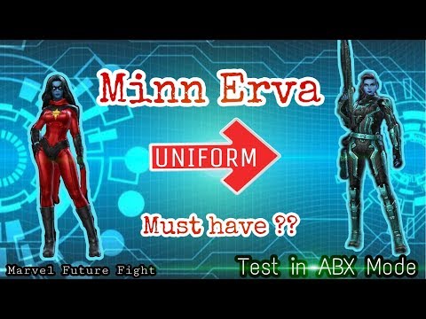 Minn Erva VS Minn Erva(Uniform) - Marval Future Fight