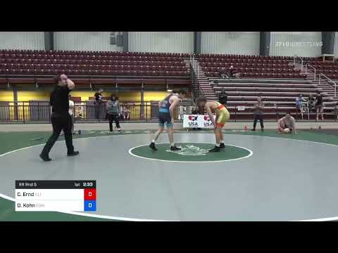 77 Kg Rr Rnd 5 - Caden Ernd, Illinois Vs Dylan Kohn, Edinboro Regional Training Center D079