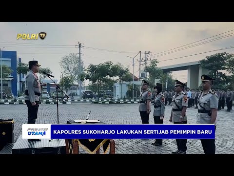 KAPOLRES SUKOHARJO LAKUKAN SERTIJAB PEMIMPIN BARU DITIGA POLSEK