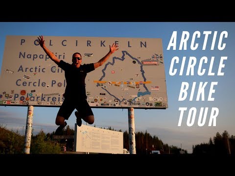 Arctic Circle Bike Tour Day 2 - Wild Camping Under The Midnight Sun