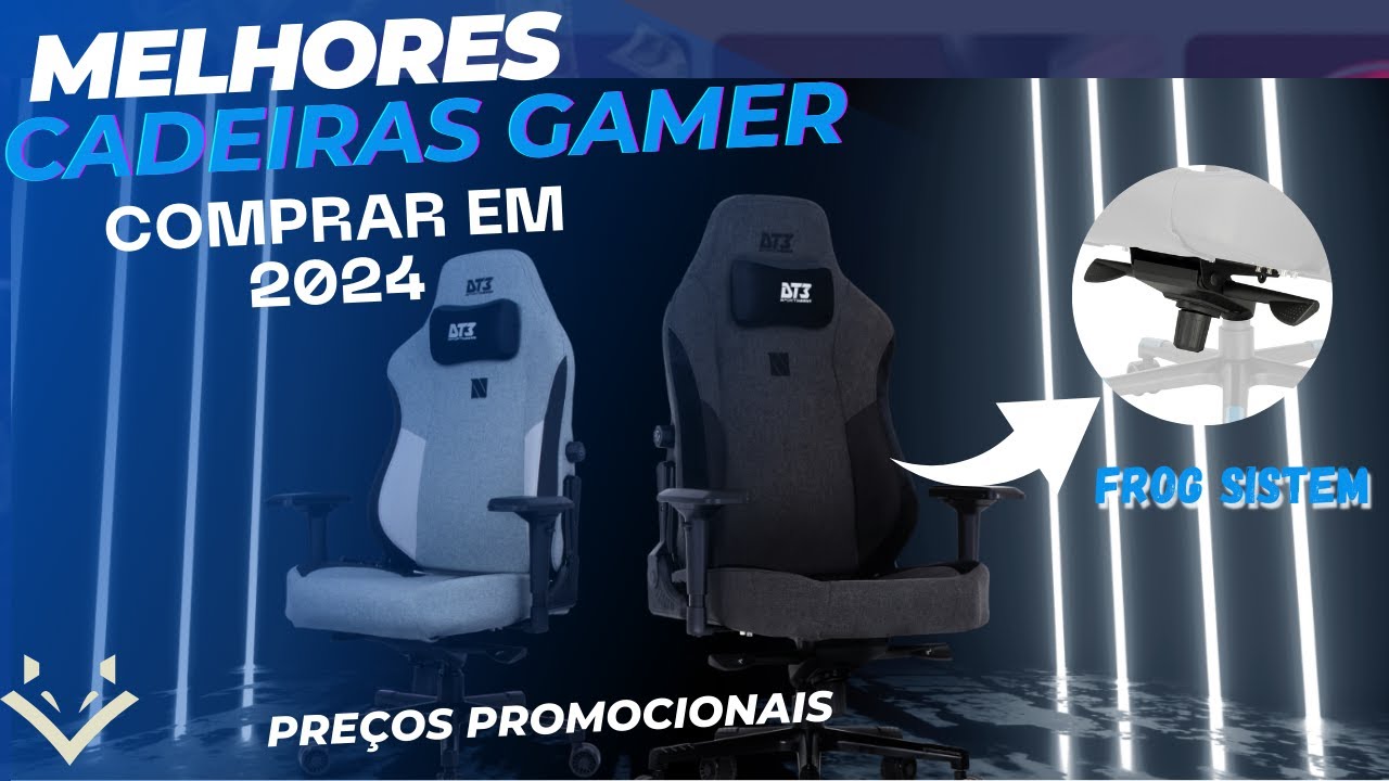 Veja Antes de Comprar ✅ TOP 5 MELHORES CADEIRAS GAMER CUSTO BENEFÍCIO Com SISTEMA FROG 2024