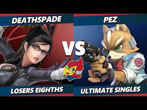 Sweet Spot 9 TOP 8 - Deathspade (Bayonetta) Vs. PeZ (Fox) Smash Ultimate - SSBU