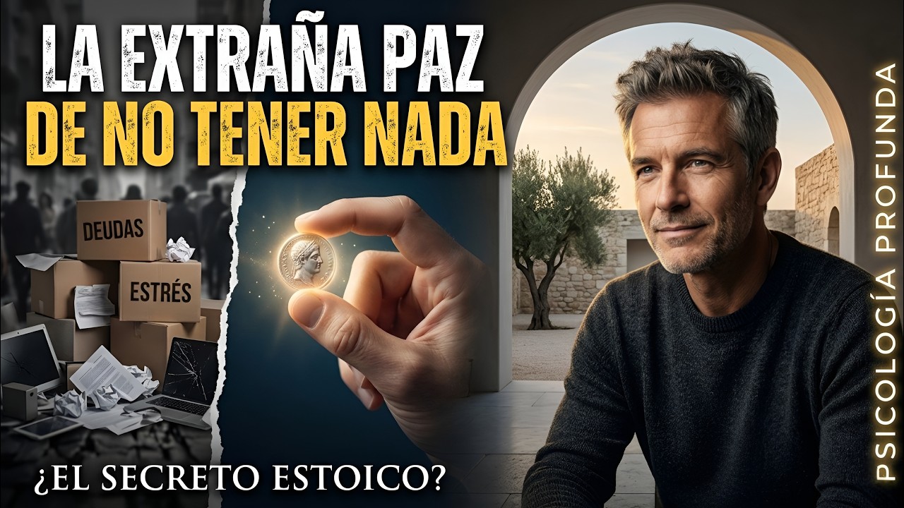 La extraña paz de no tener NADA: El secreto estoico que el mundo oculta