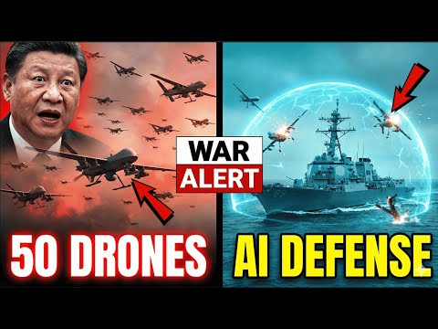 2:43 PM - China Deployed 50 Drones Around US Destroyer - AI System Terrified Beijing