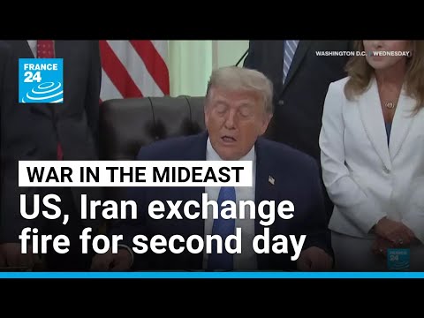 US and Iran exchange fire for a second day, undermining shaky ceasefire