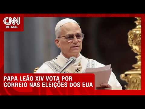 Papa Leão XIV solicita voto por correio em eleição nos Estados Unidos | CNN 360°