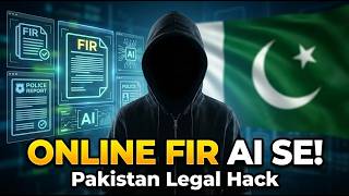 2 Minute Mein Online FIR Likhein! 📱 Pakistan’s First AI Legal Guide (Step-by-Step)