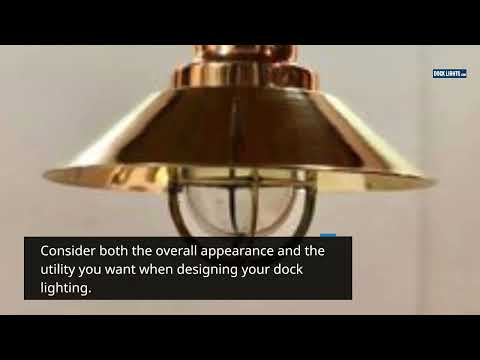 Lighting the Way Ensuring Safety on Your Boat Dock