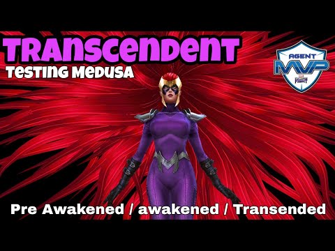 Transcending Medusa vs Proxima. Marvel Future Fight