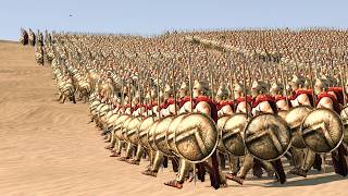 12.000 Spartans vs 32.000 Roman Legions - Total War ROME 2