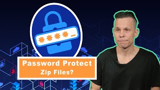 How to password protect a zip file in Linux