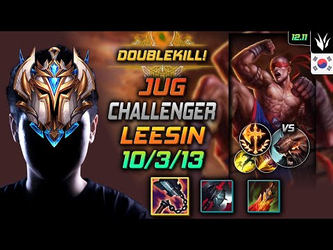 챌린저 정글 리 신 선혈 정복자 - Challenger Lee Sin Jungle vs Udyr - 롤 KR 12.11