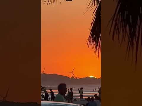 Pôr do sol em Trairi-Estado do Ceará