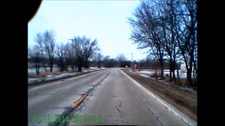 preview picture of video 'Railroading near Kirkland, Illinois on 3-16-2014'