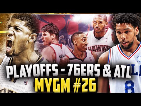 NBA2K16 Pacers MyGM #26 - 2017 PLAYOFFS!! VS ATLANTA & 76ERS!!!