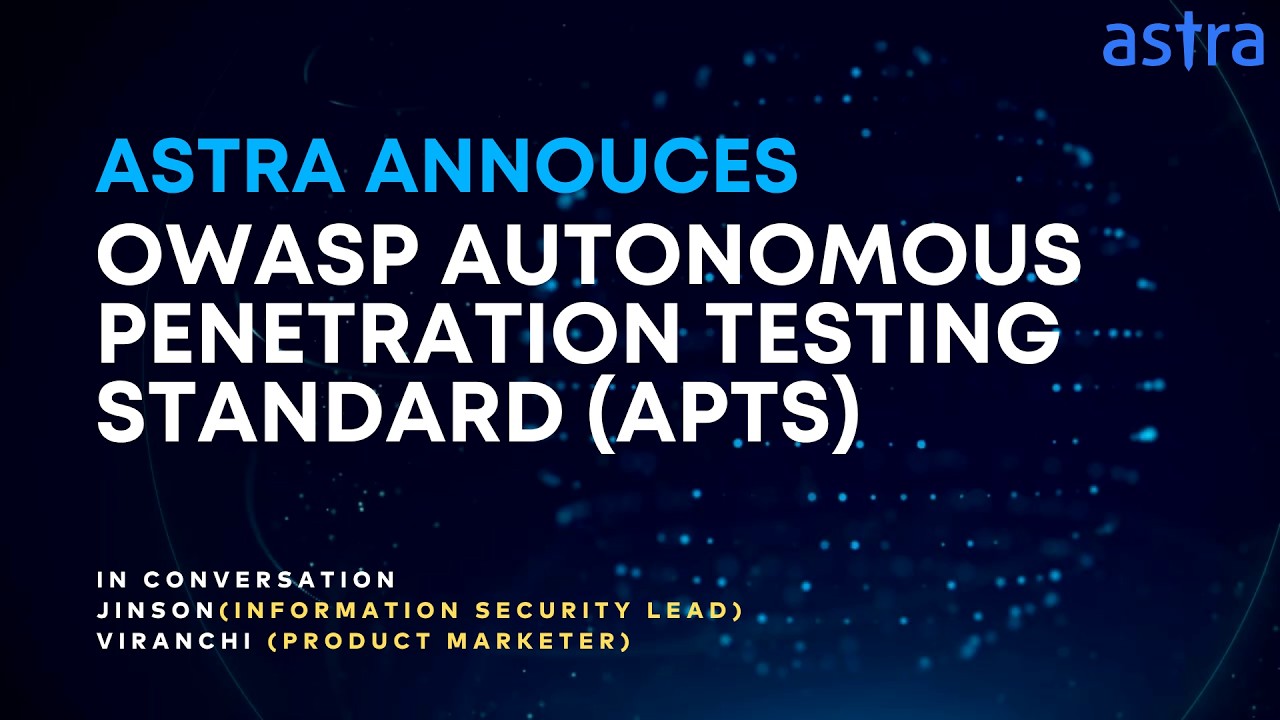 Astra Autonomous Pentest demo video