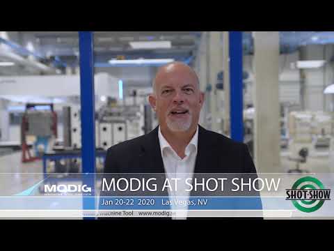 Newsflash - Modig Machine Tool at SHOT Show 2020