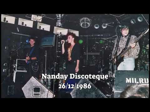 Soda Stereo - Nanday Discoteque, San Miguel, Buenos Aires (26/12/1986)