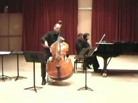 Thierry Barbé plays Bottesini  ROMANZA PATETICA