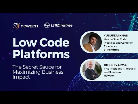 Low Code Platforms - The Secret Sauce For Maximizing Business Impact