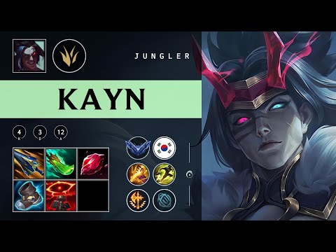 Kayn Jungle vs Sylas - KR Diamond Patch 25.24