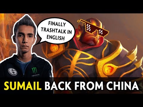 SumaiL is back from China — finally trashtalk in English