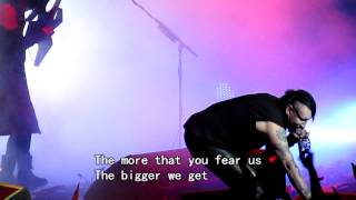 Marilyn Manson - Disposable Teens (Lyrics) Dedicated to Paris Jackson