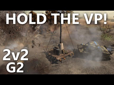 CoH2 Elite 2v2 - Hans, IncaUna vs Kimbo, Scotch G2