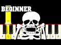 Spooky Scary Skeletons Halloween Very Easy And Slow Piano Tutorial Beginner